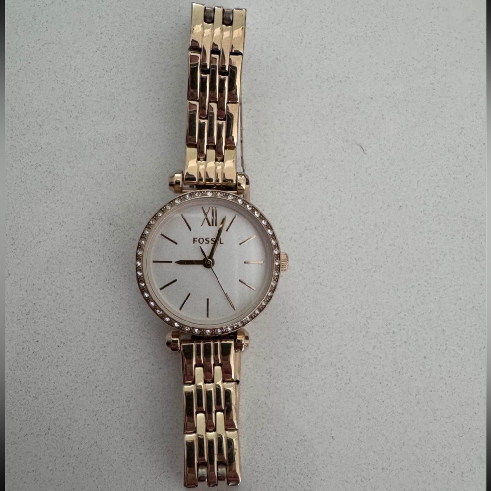 Fossil Women's Gold and Silver Watch